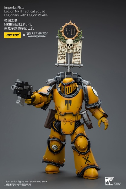 JoyToy WH40K Imperial Fists Legion MKIII Tactical Squad Set of 4