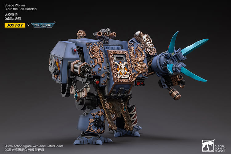 JOYTOY ウォーハンマー40K BJORN THE FELL- HANDED JOYTOY Warhammer Space Wolves Bjorn the Fell-Handed