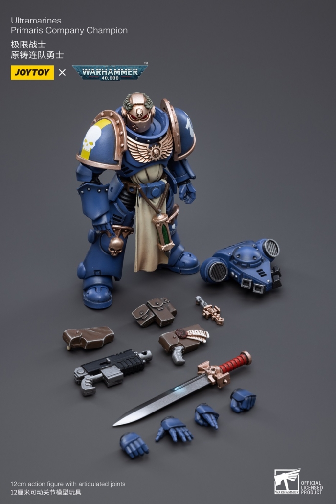 JoyToy WH40K Ultramarines Primaris Company Champion – Joytoy