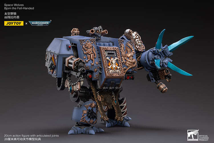 JoyToy WH40K Space Wolves Bjorn the Fell-Handed