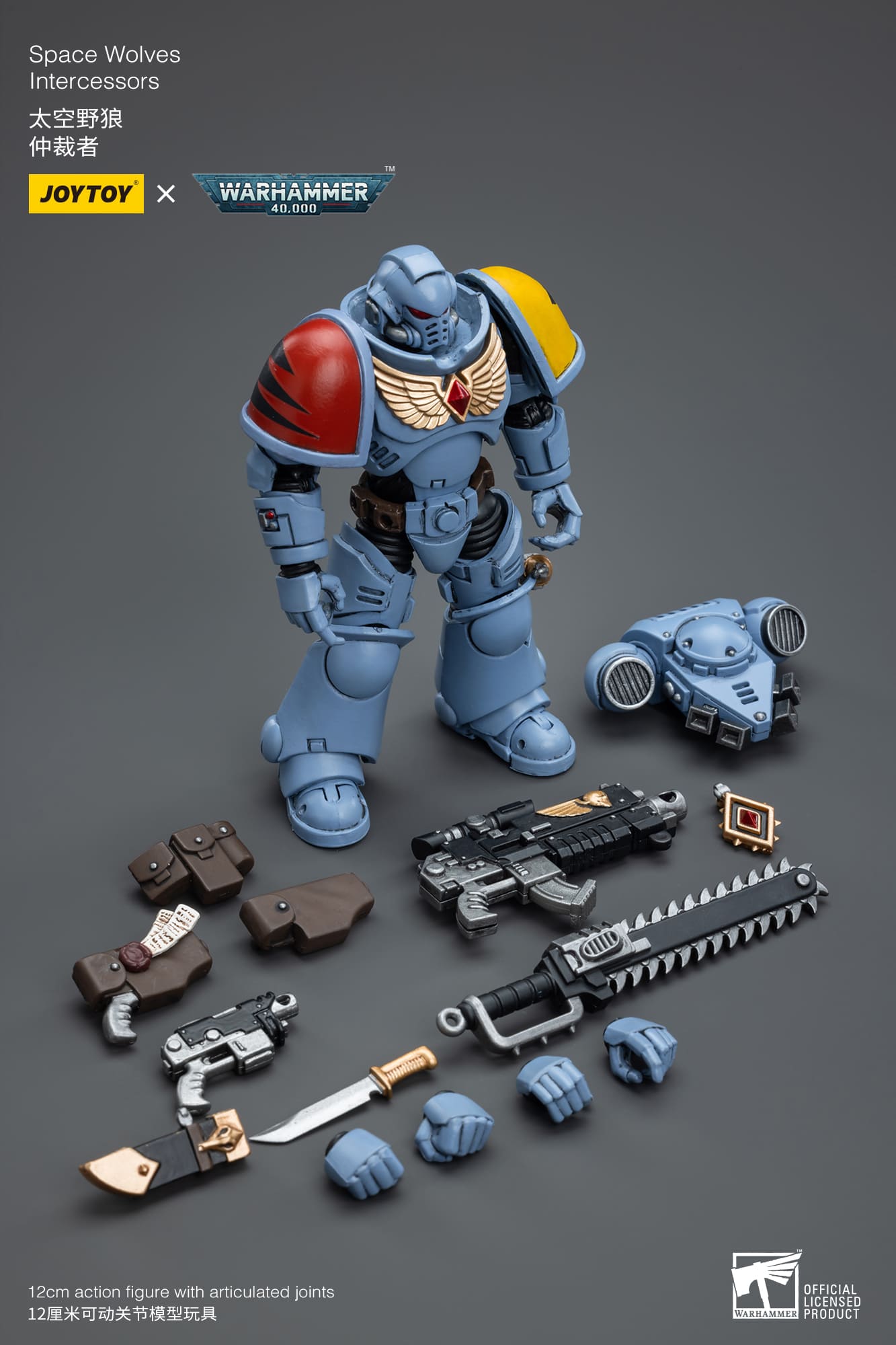 JoyToy WH40K Space Wolves Intercessors