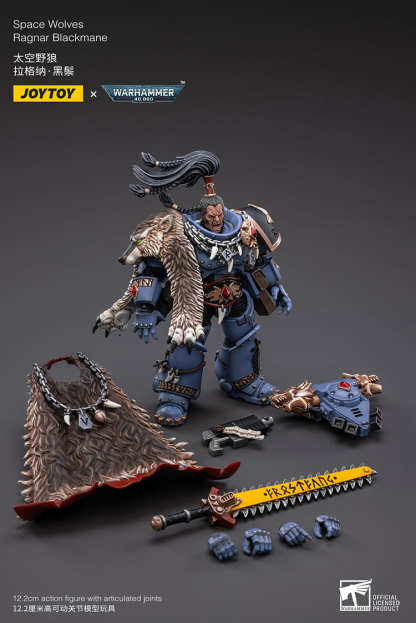 JoyToy WH40K Space Wolves Ragnar Blackmane – Joytoy Figure