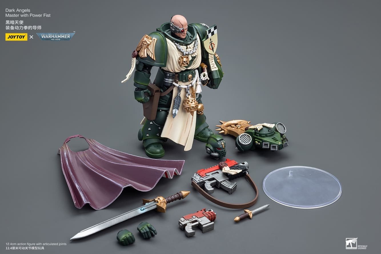 JoyToy WH40K Dark Angels Master with Power Fist