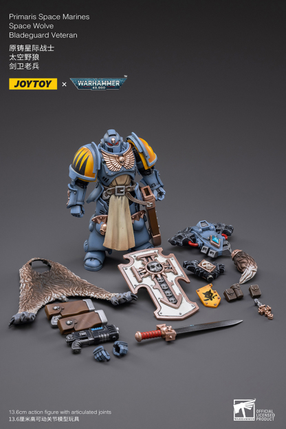 JoyToy WH40K Ultramarines Bladeguard Veterans Space Wolve – Joytoy
