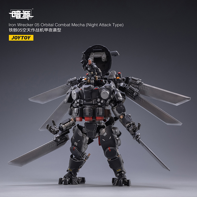 JoyToy Dark Source Iron Wrecker 05 Orbital Combat Mecha Night