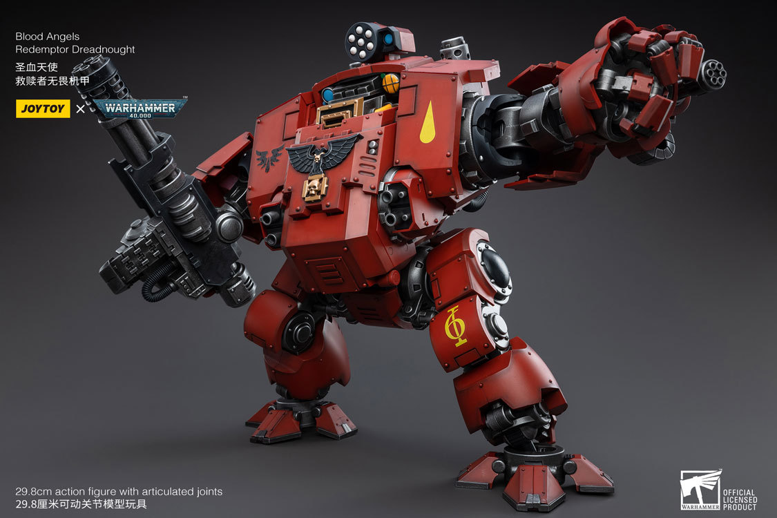 JoyToy WH40K Blood Angels Redemptor Dreadnought Lorenzo Gabrata