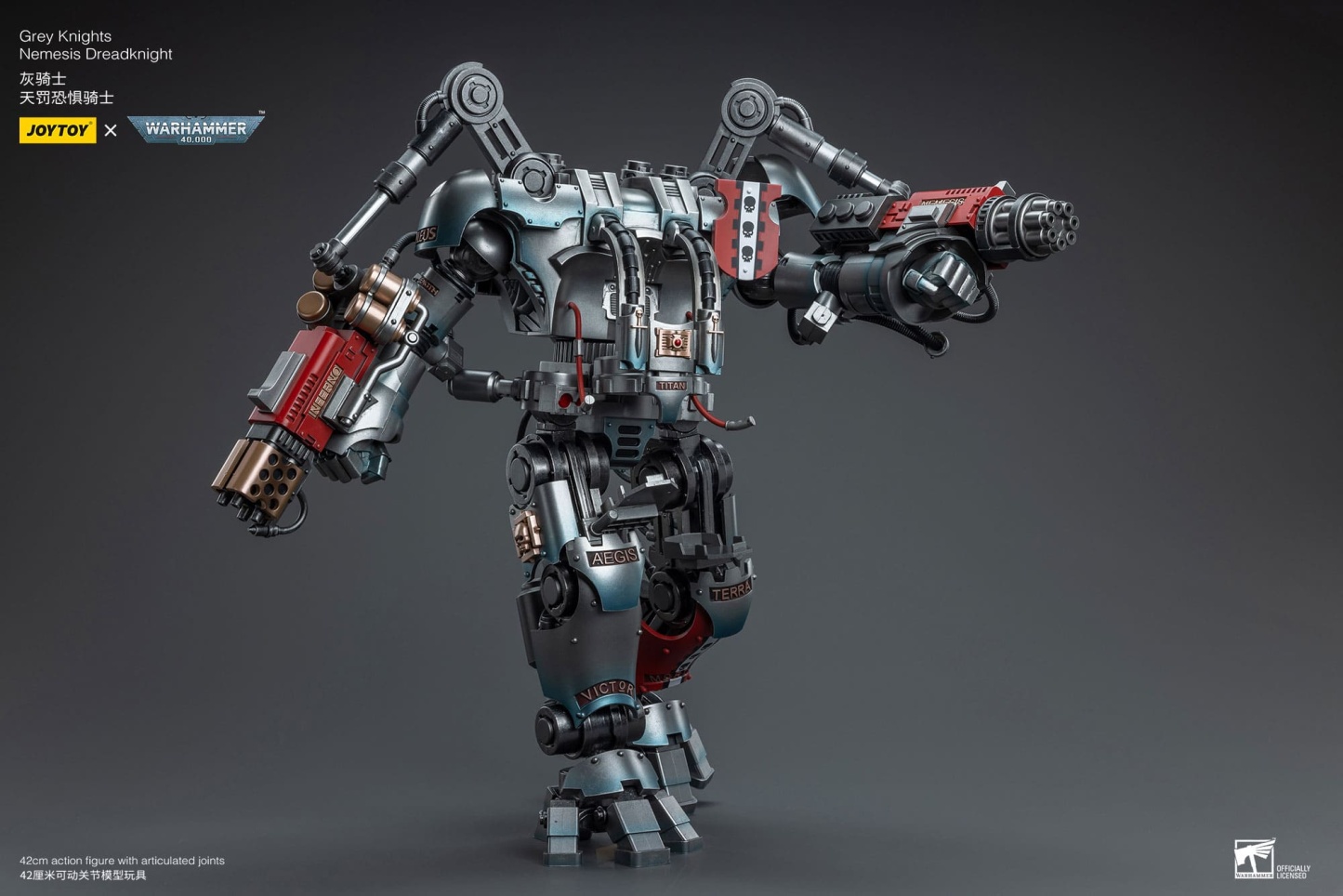 JoyToy WH40K Grey Knights Nemesis Dreadknight