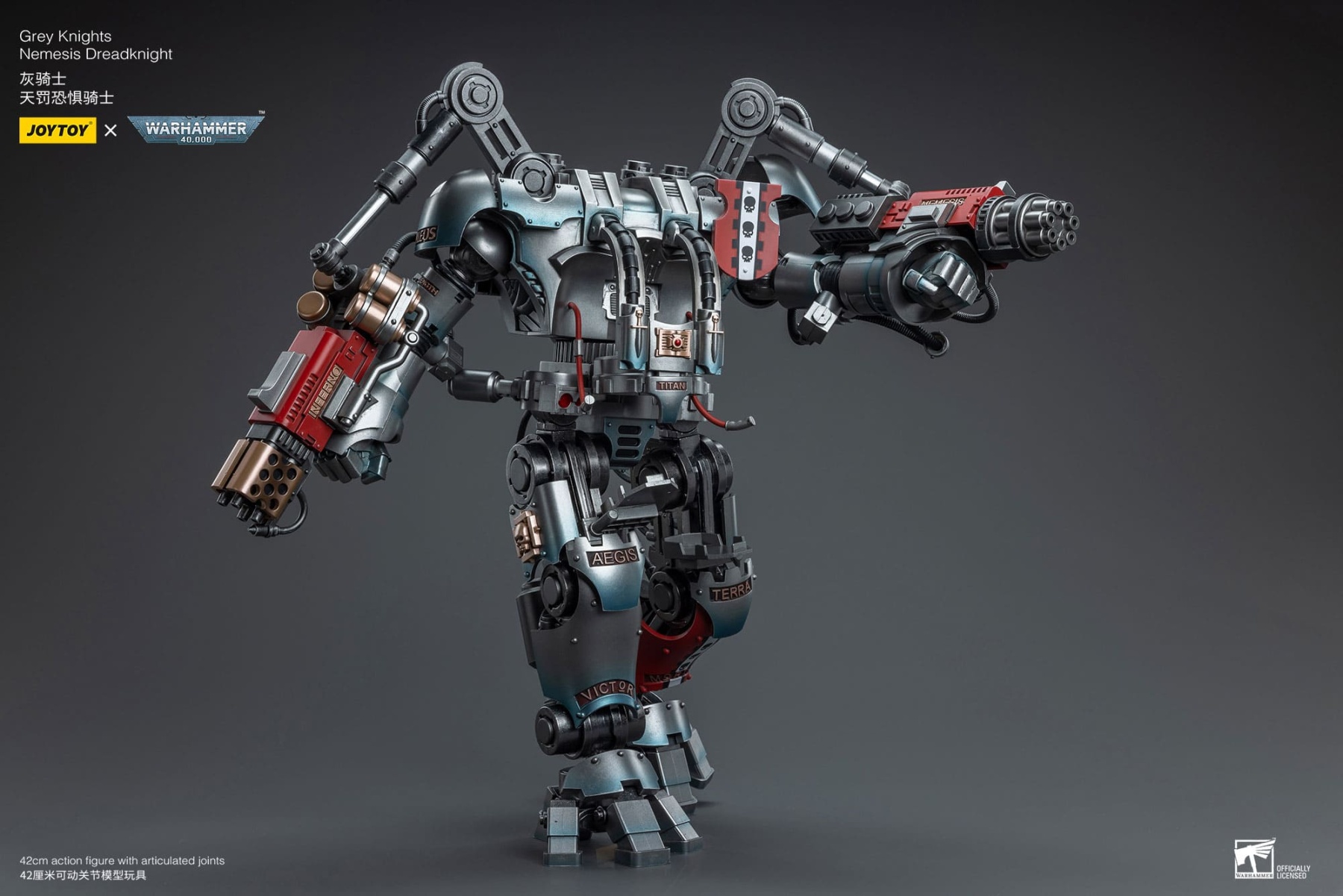 JoyToy WH40K Grey Knights Nemesis Dreadknight