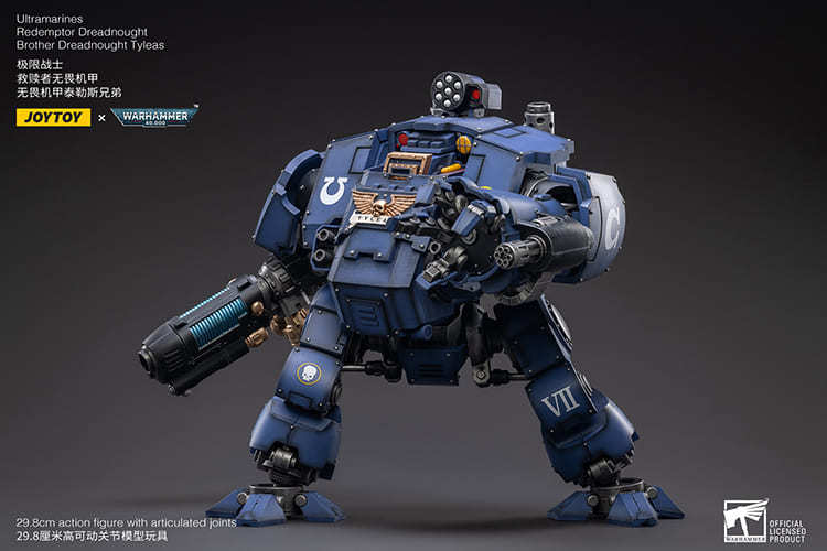 JoyToy WH40K Ultramarines Redemptor Dreadnought Brother Dreadnought Tyleas