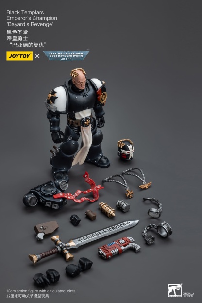 JoyToy WH40K Black Templars Emperor's Champion Bayard's Revenge