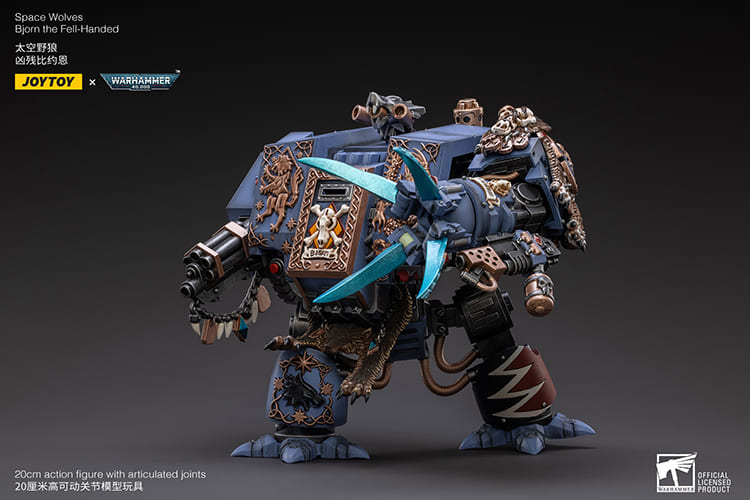 JoyToy WH40K Space Wolves Bjorn the Fell-Handed