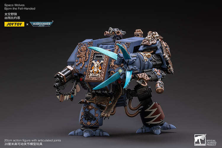 JoyToy WH40K Space Wolves Bjorn the Fell-Handed