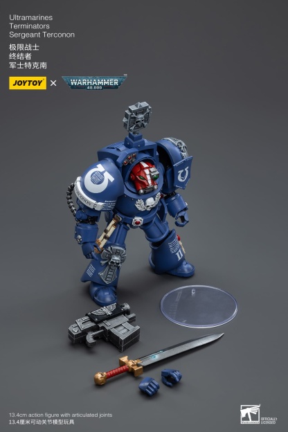 JoyToy WH40K Ultramarines Terminators Sergeant Terconon