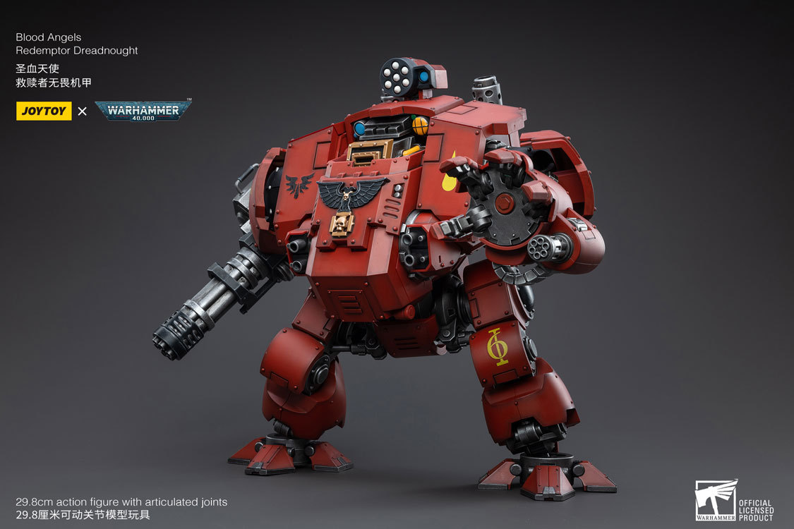 JoyToy WH40K Blood Angels Redemptor Dreadnought Lorenzo Gabrata
