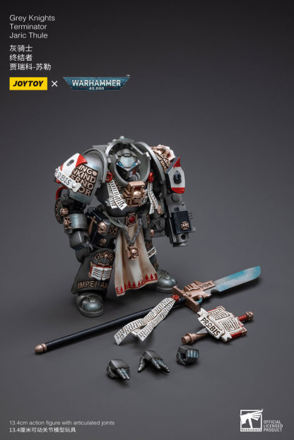 JoyToy WH40K Space Marine Grey Knights Terminator Jaric Thule 2024 Version