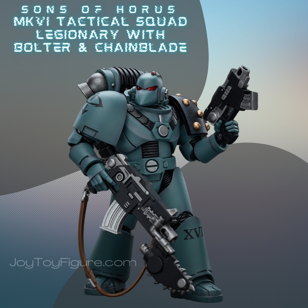JOYTOY WH40K Sons of Horus MKVI Tactical Squad Legionary with