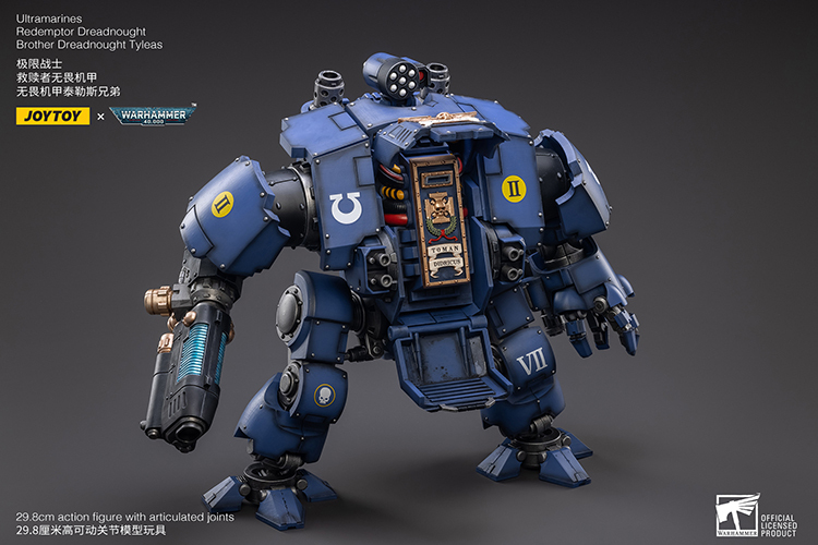 JoyToy WH40K Ultramarines Redemptor Dreadnought Brother Dreadnought Tyleas