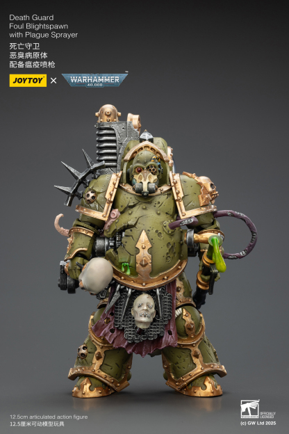 JoyToy WH40K Death Guard Foul Blightspawn with Plague Sprayer