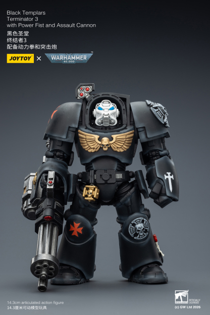 JoyToy WH40K Space Marines Black Templars Terminator Squad