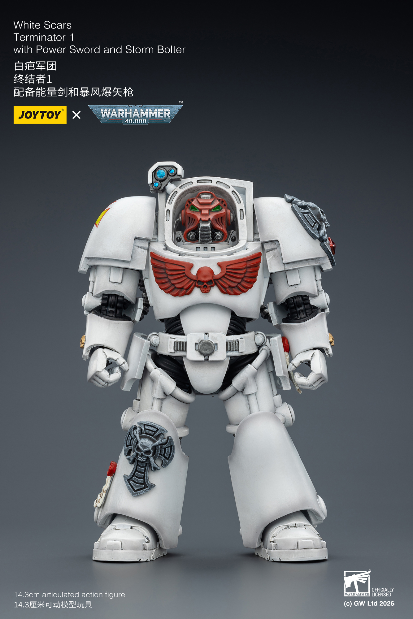 JoyToy WH40K White Scars Terminator Squad