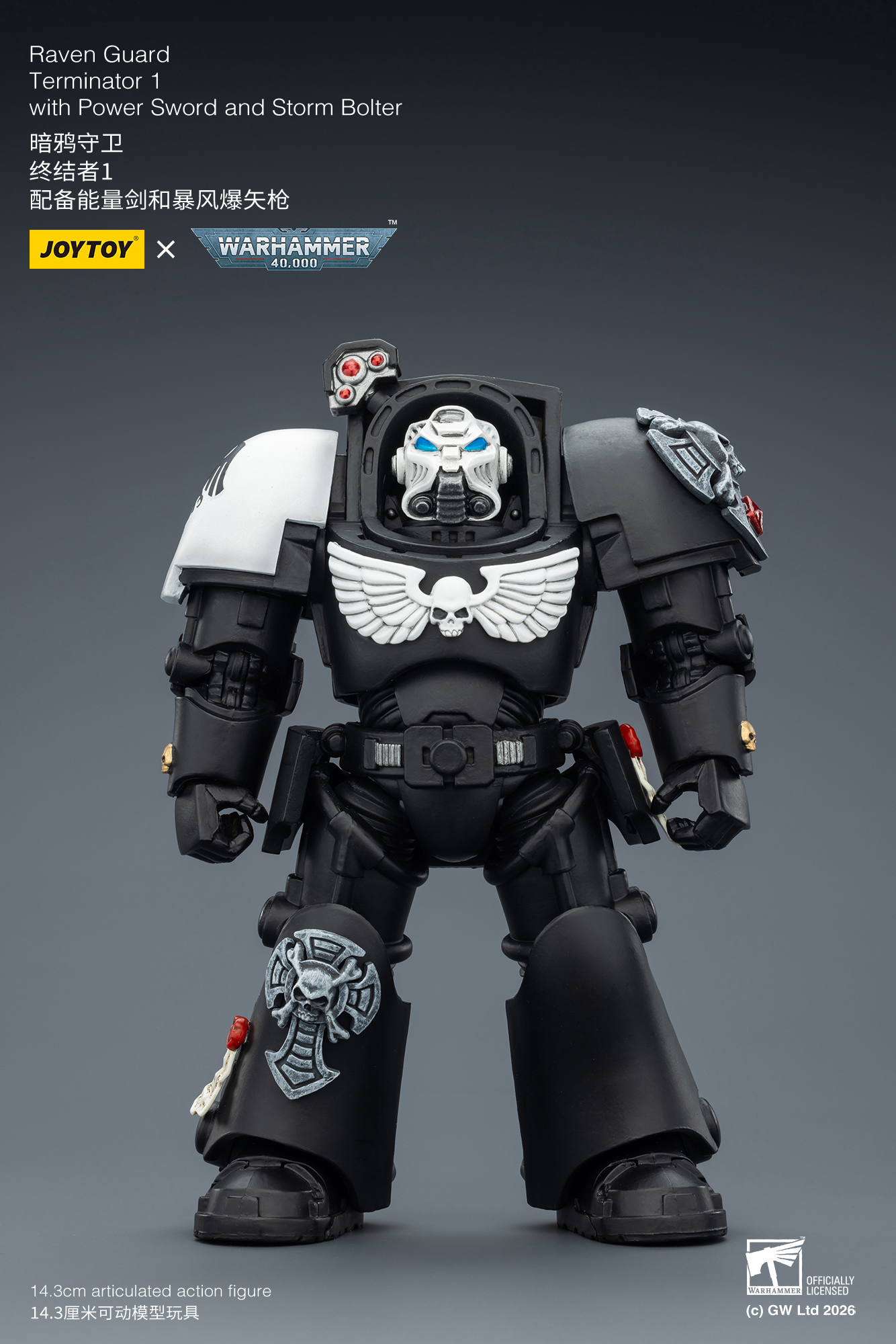 JoyToy WH40K Raven Guard Terminator Squad