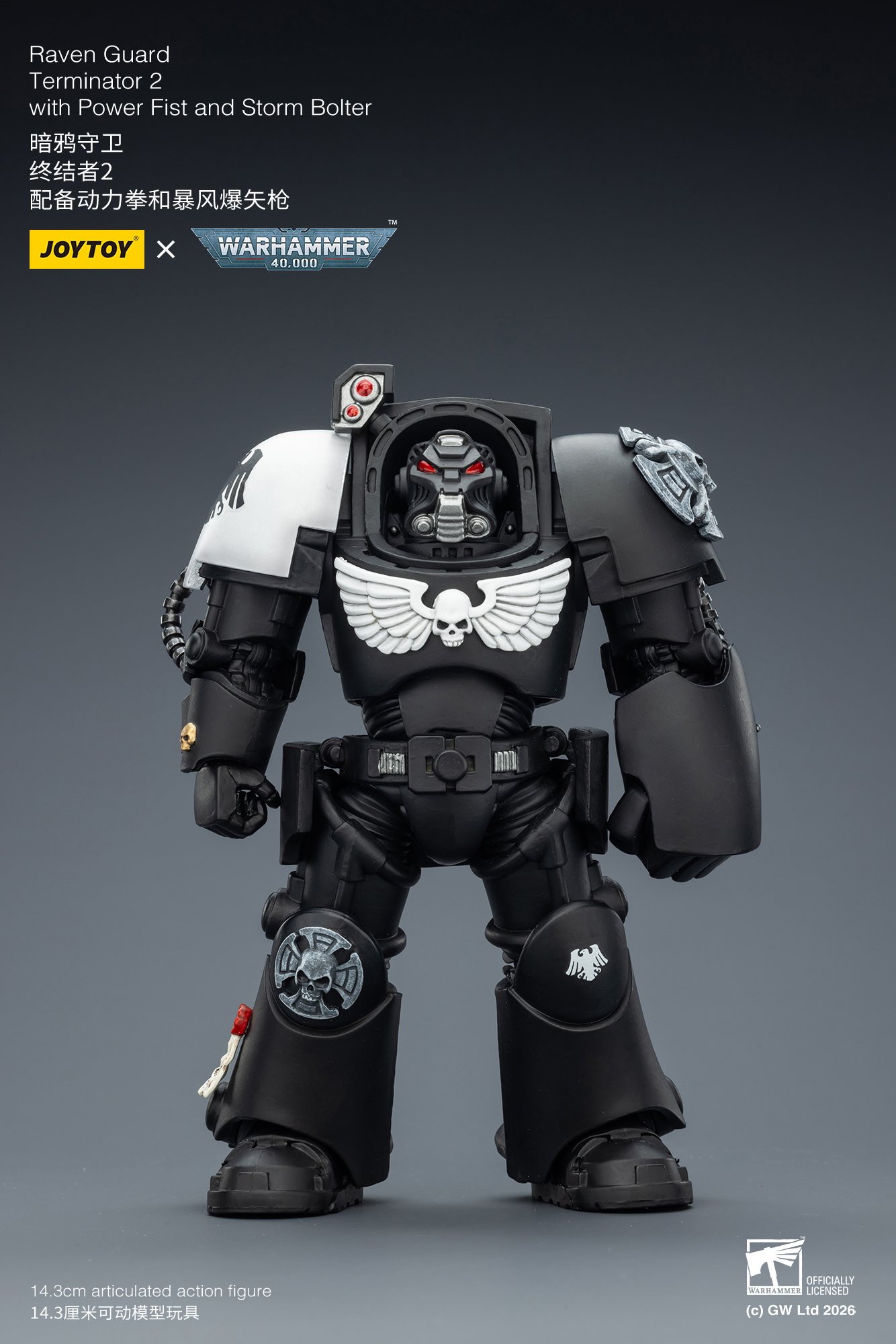 JoyToy WH40K Raven Guard Terminator Squad