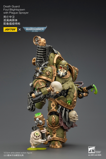 JoyToy WH40K Death Guard Foul Blightspawn with Plague Sprayer