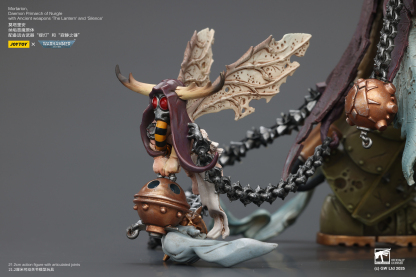 JoyToy WH40K Death Guard Mortarion, Daemon Primarch of Nurgle with Ancient weapons ‘The Lantern' and ‘Silence'