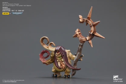 JoyToy WH40K Death Guard Mortarion, Daemon Primarch of Nurgle with Ancient weapons ‘The Lantern' and ‘Silence'