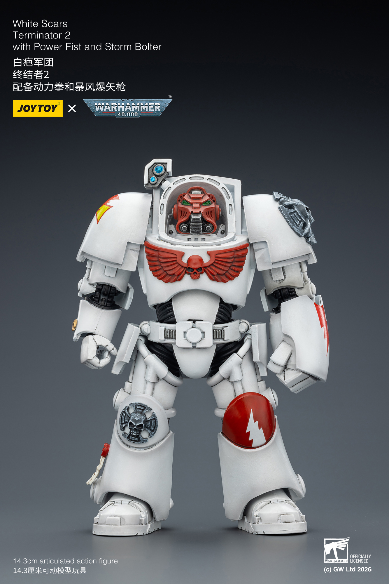 JoyToy WH40K White Scars Terminator Squad