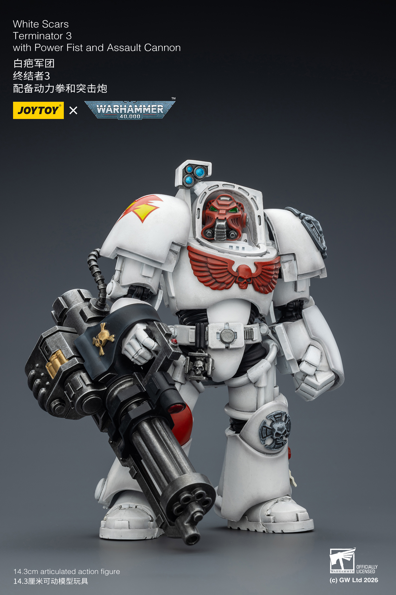 JoyToy WH40K White Scars Terminator Squad