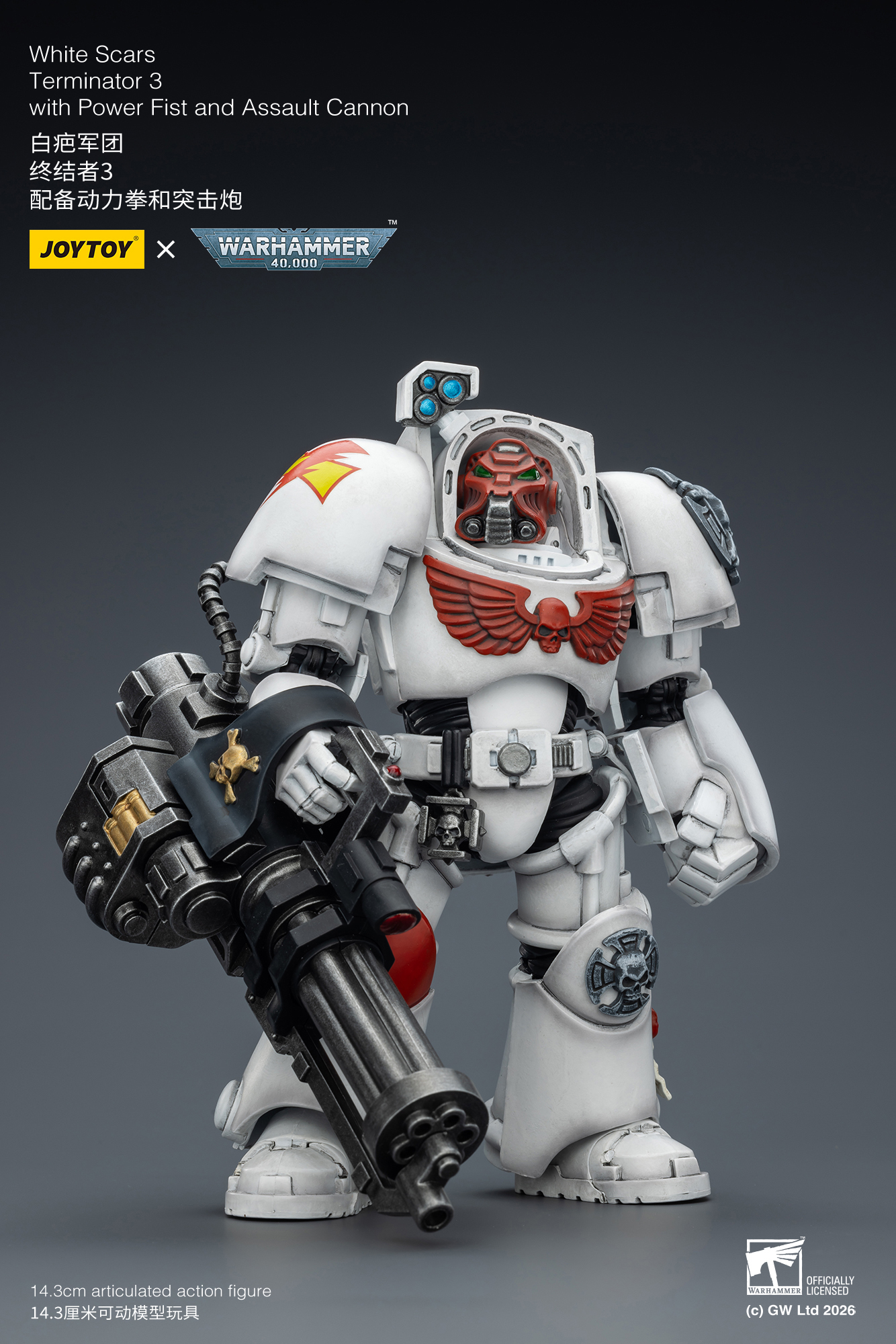 JoyToy WH40K White Scars Terminator Squad