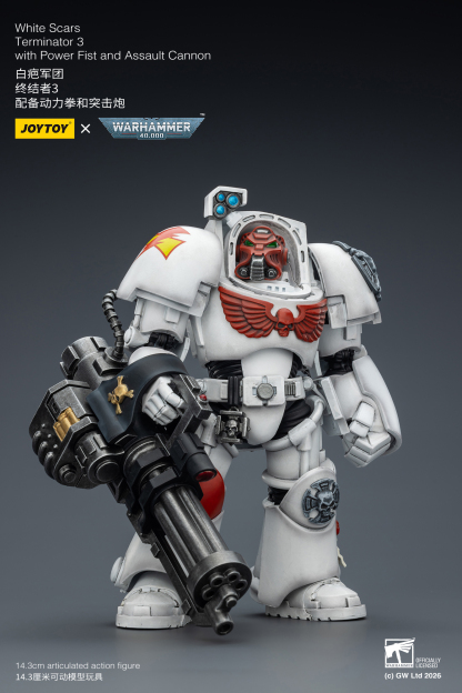 JoyToy WH40K White Scars Terminator Squad