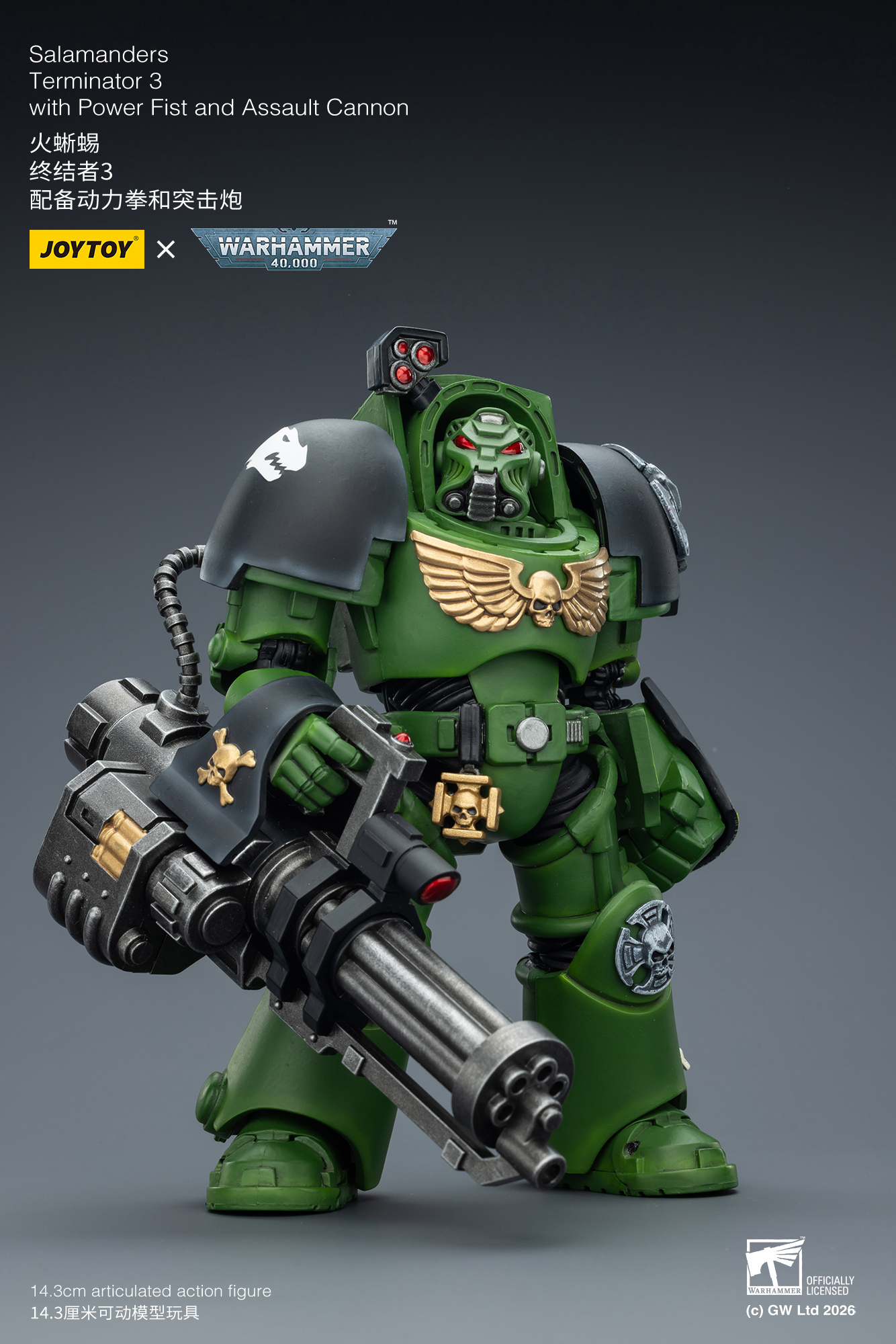 JoyToy WH40K Salamanders Terminator Squad