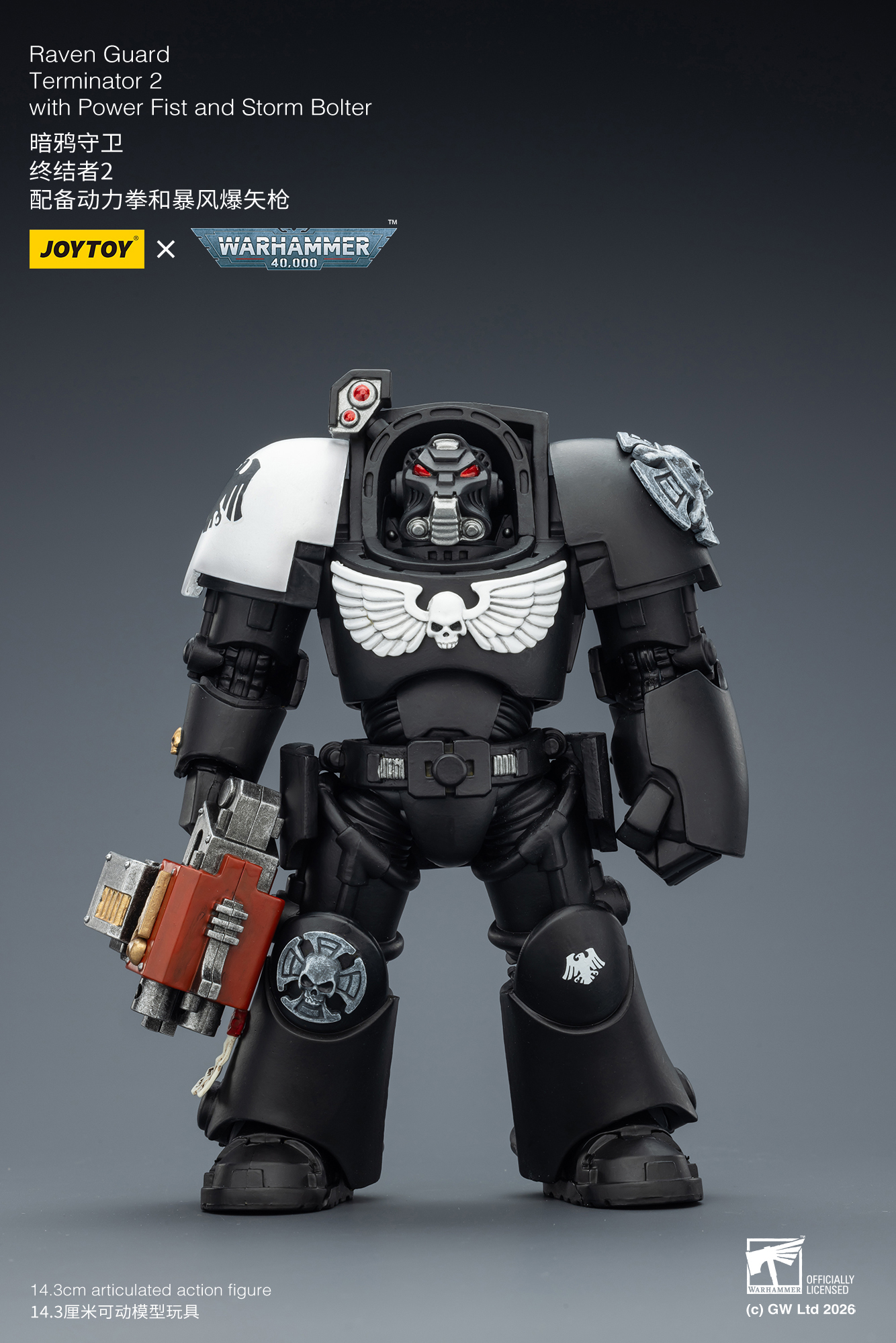 JoyToy WH40K Raven Guard Terminator Squad