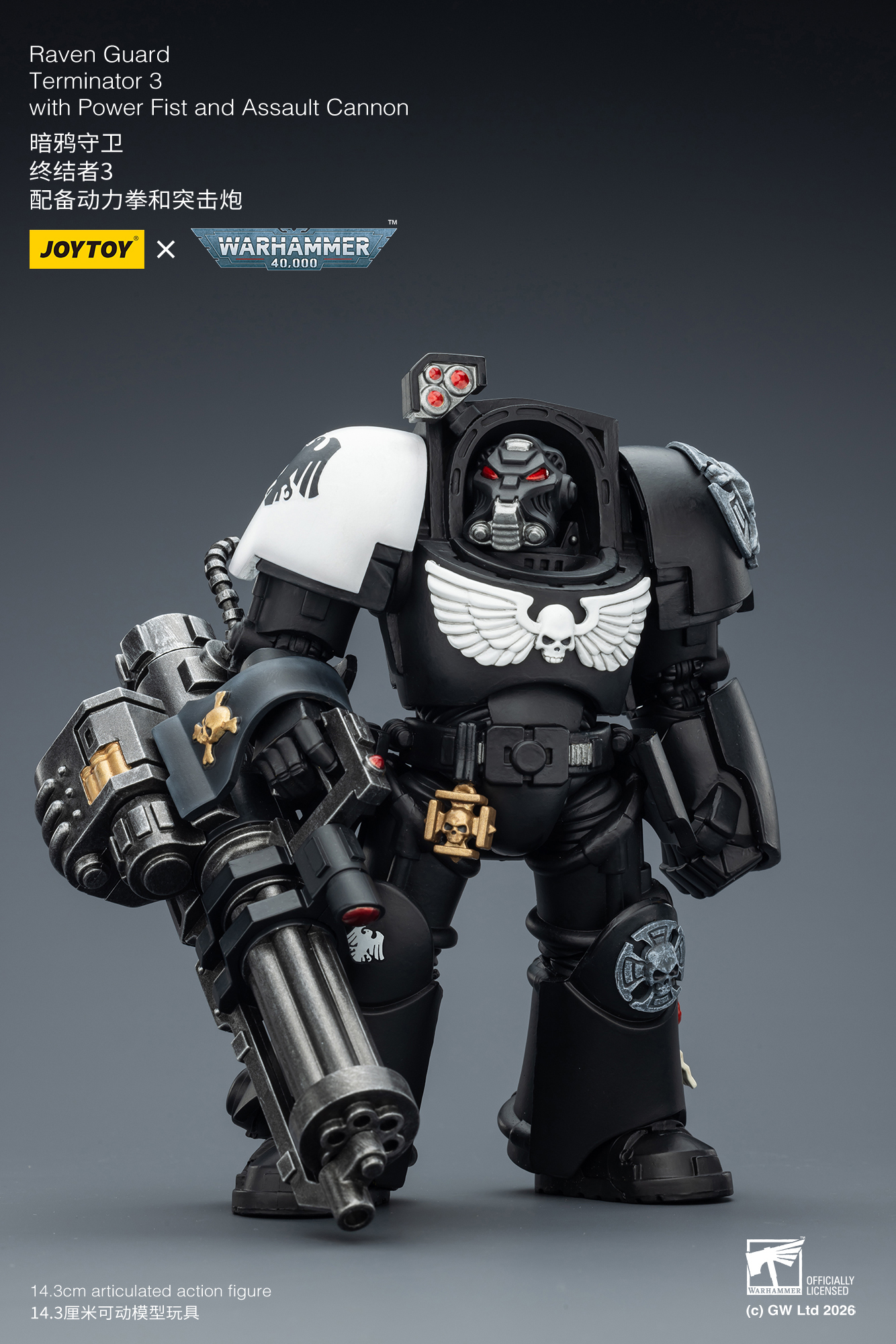 JoyToy WH40K Raven Guard Terminator Squad