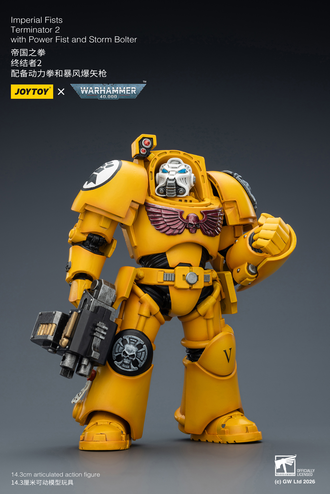 JoyToy WH40K Imperial Fists Terminator Squad