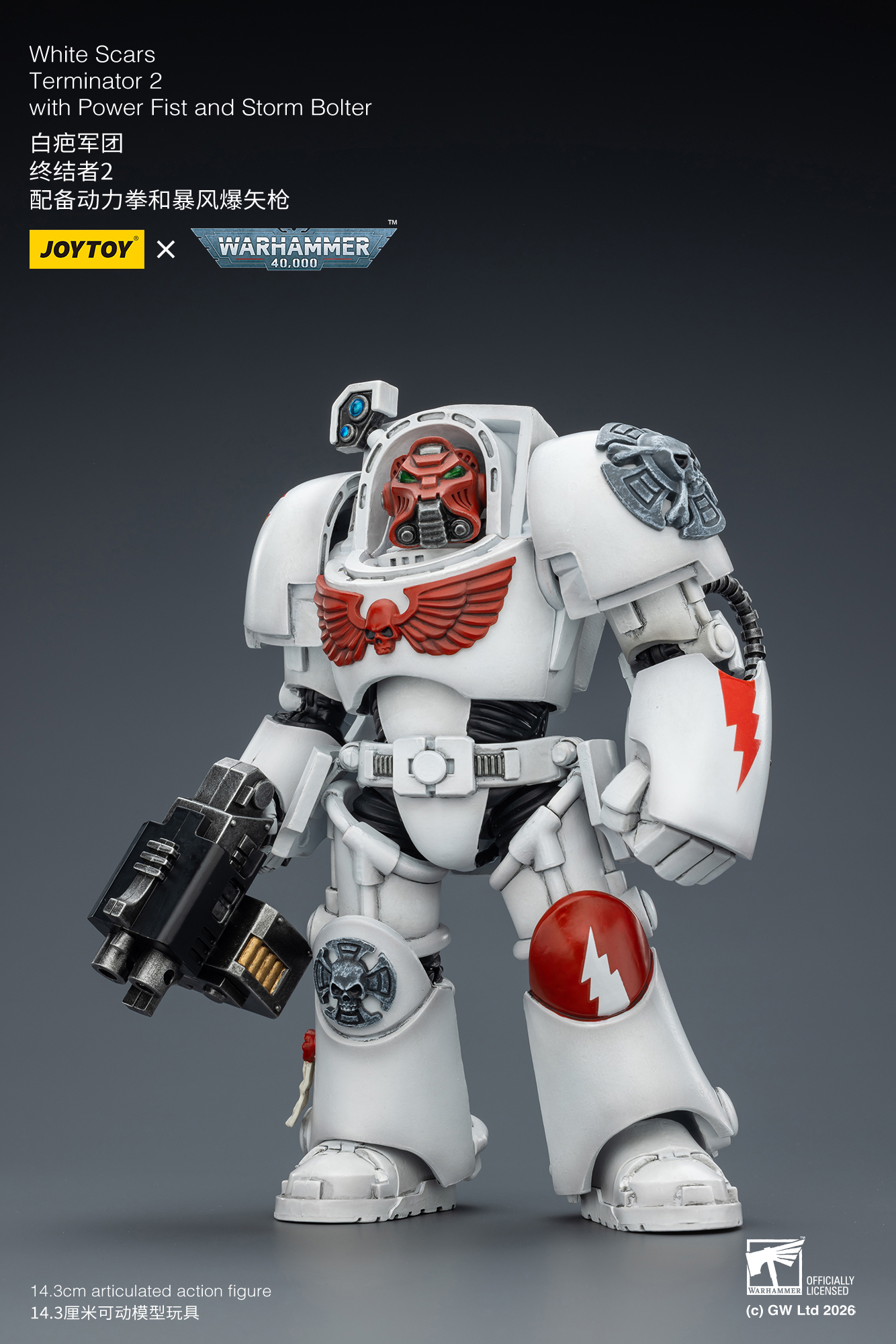 JoyToy WH40K White Scars Terminator Squad