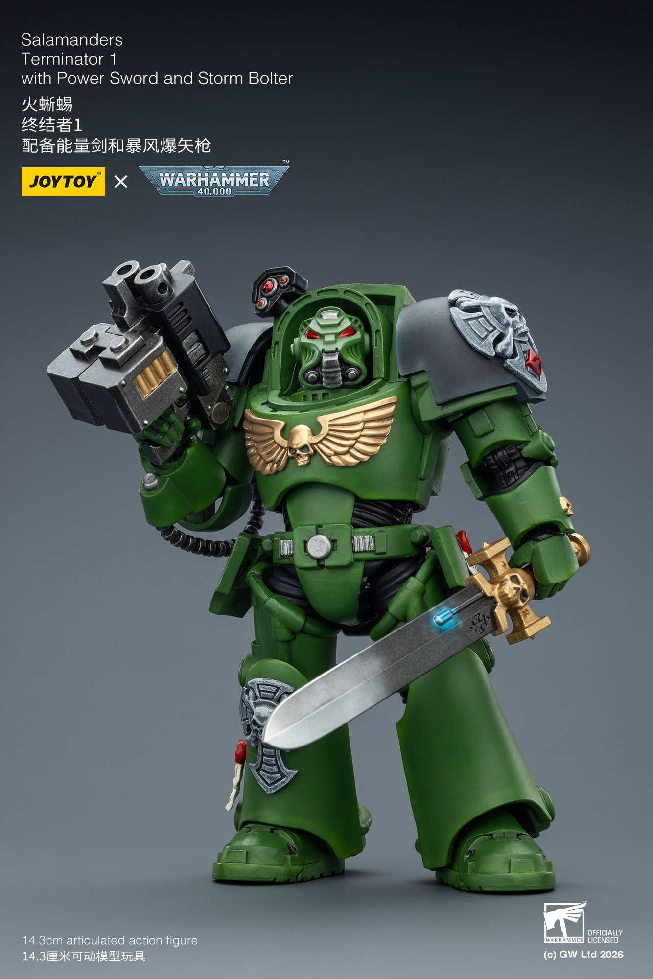 JoyToy WH40K Salamanders Terminator Squad