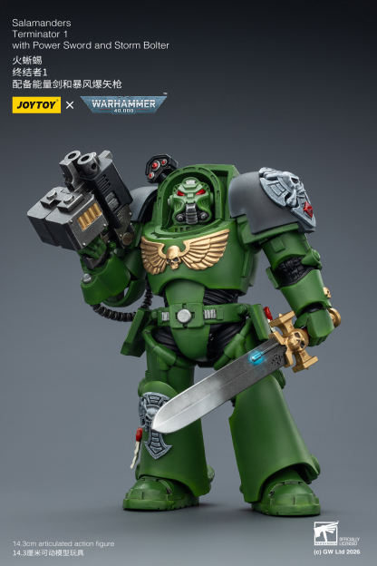 JoyToy WH40K Salamanders Terminator Squad