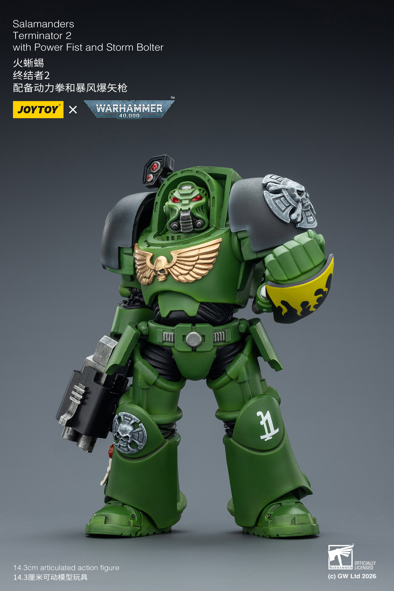 JoyToy WH40K Salamanders Terminator Squad