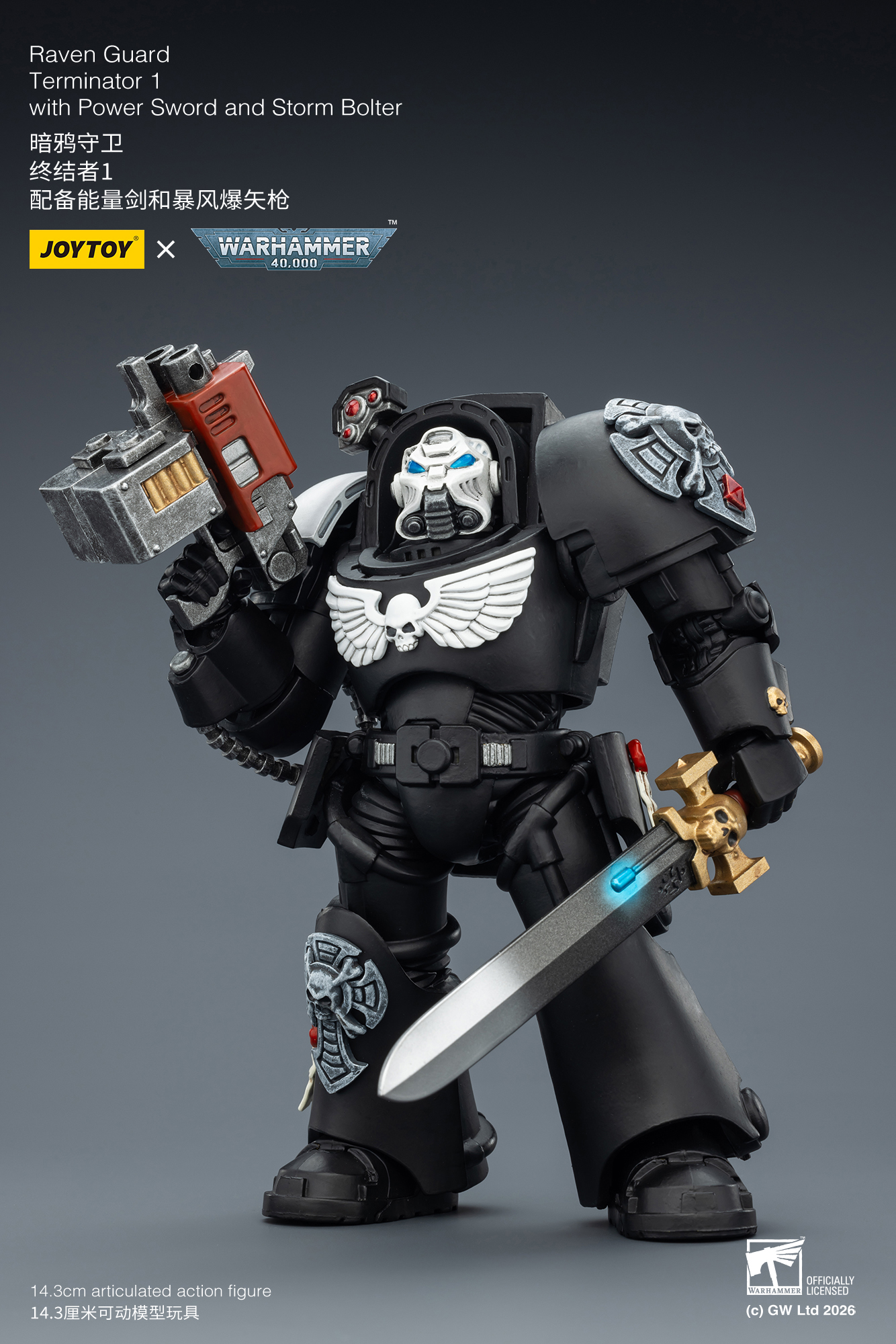 JoyToy WH40K Raven Guard Terminator Squad