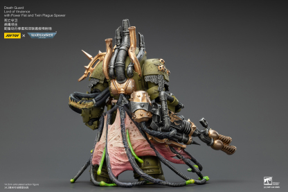 JoyToy WH40K Death Guard Lord of Virulence with Power Fist and Twin Plague Spewer