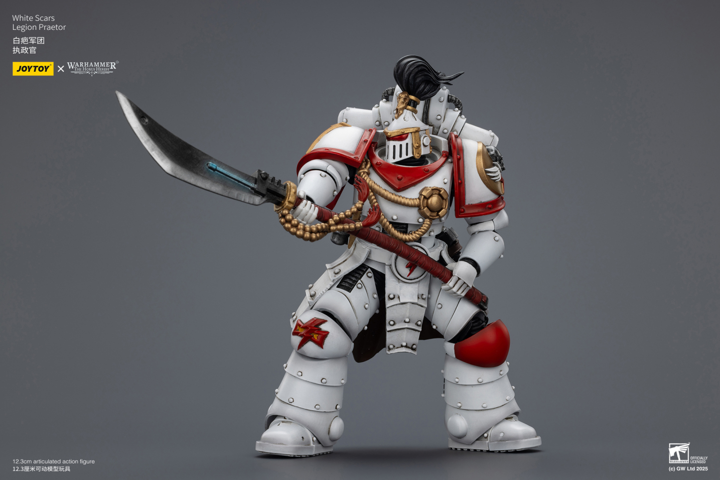 JoyToy Warhammer The Horus Heresey White Scars Legion Praetor