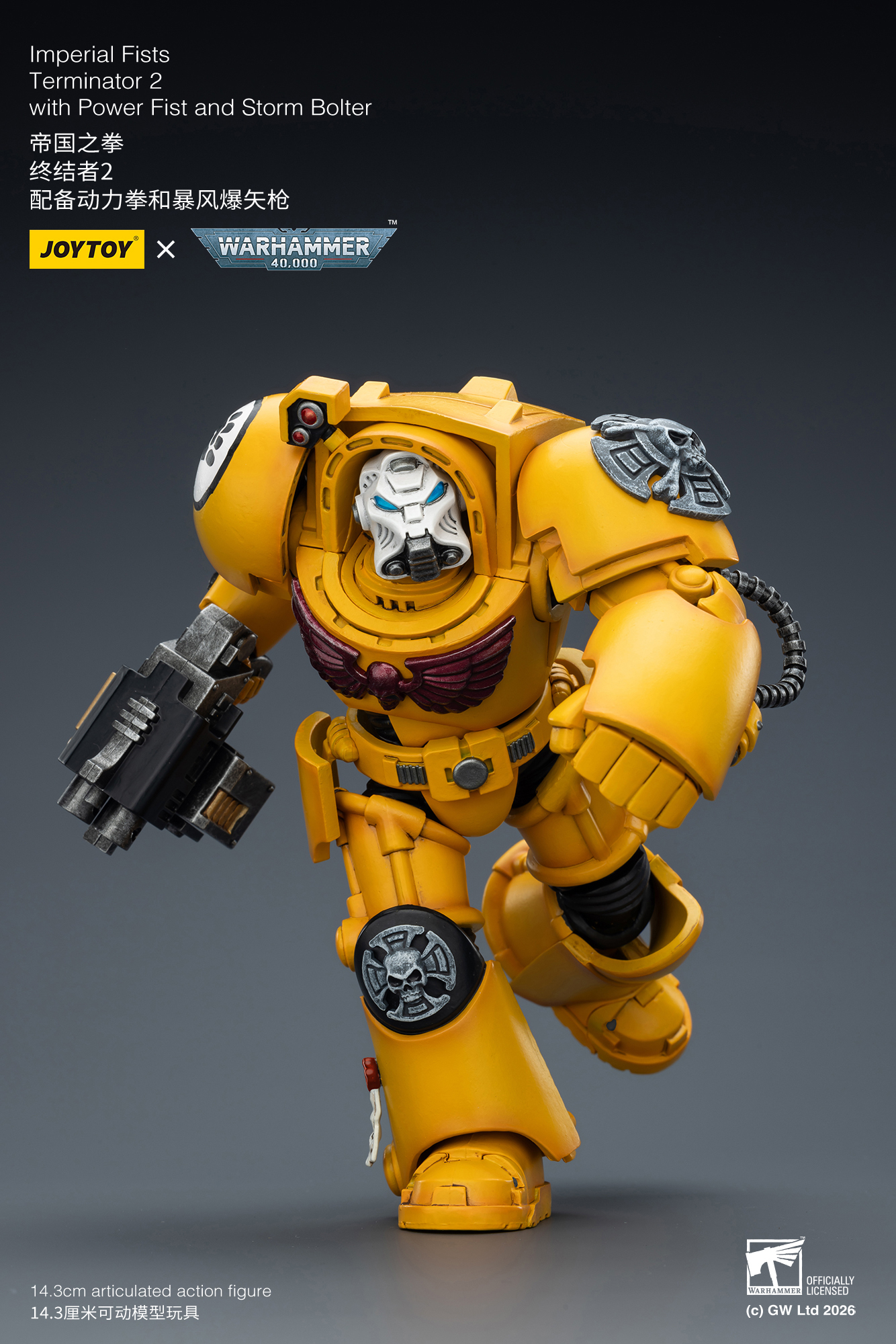 JoyToy WH40K Imperial Fists Terminator Squad