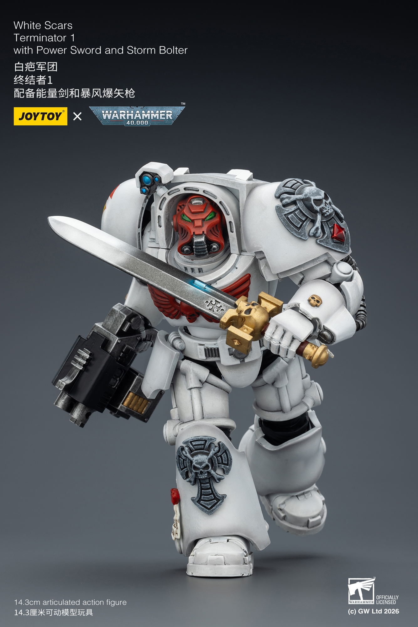 JoyToy WH40K White Scars Terminator Squad