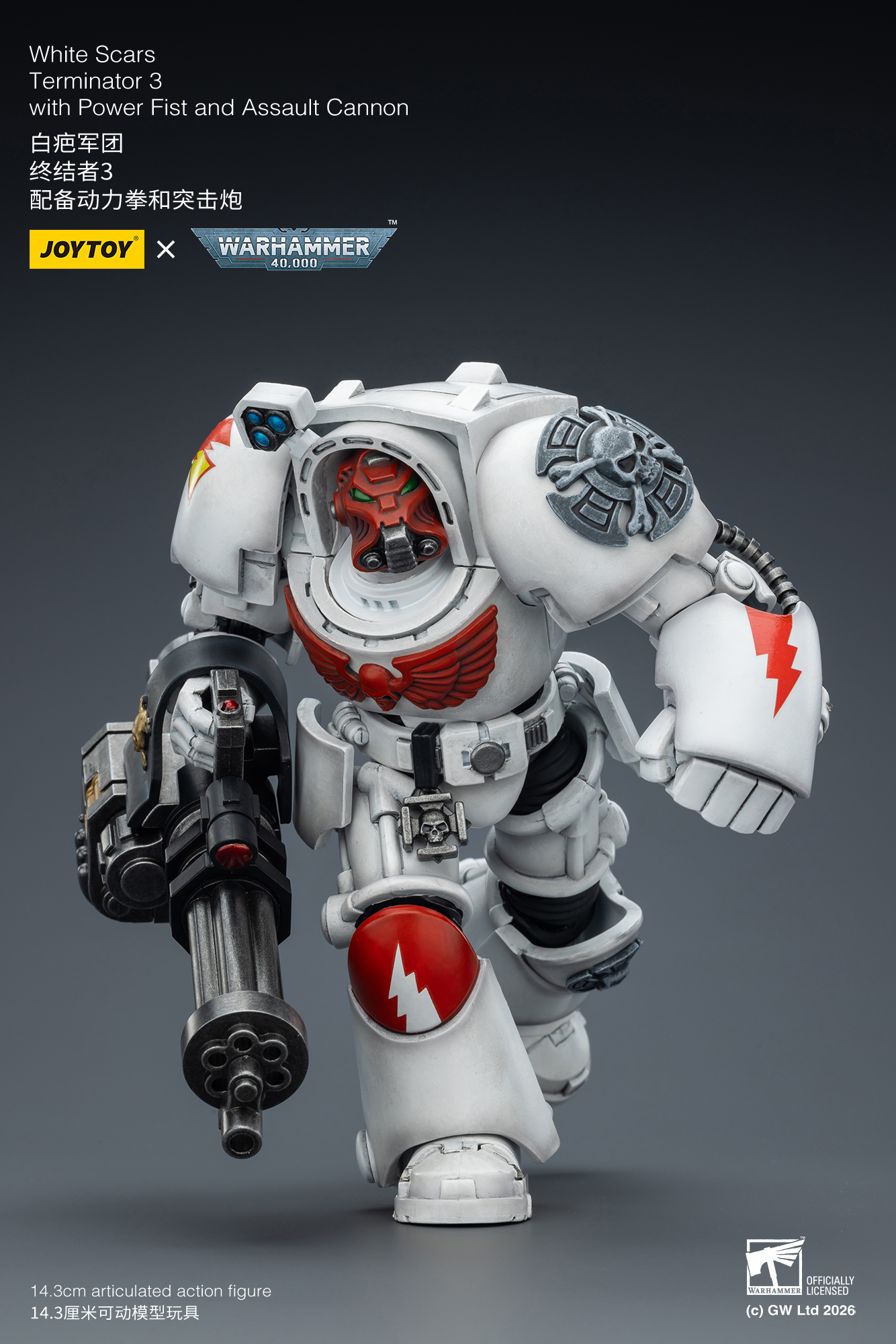 JoyToy WH40K White Scars Terminator Squad