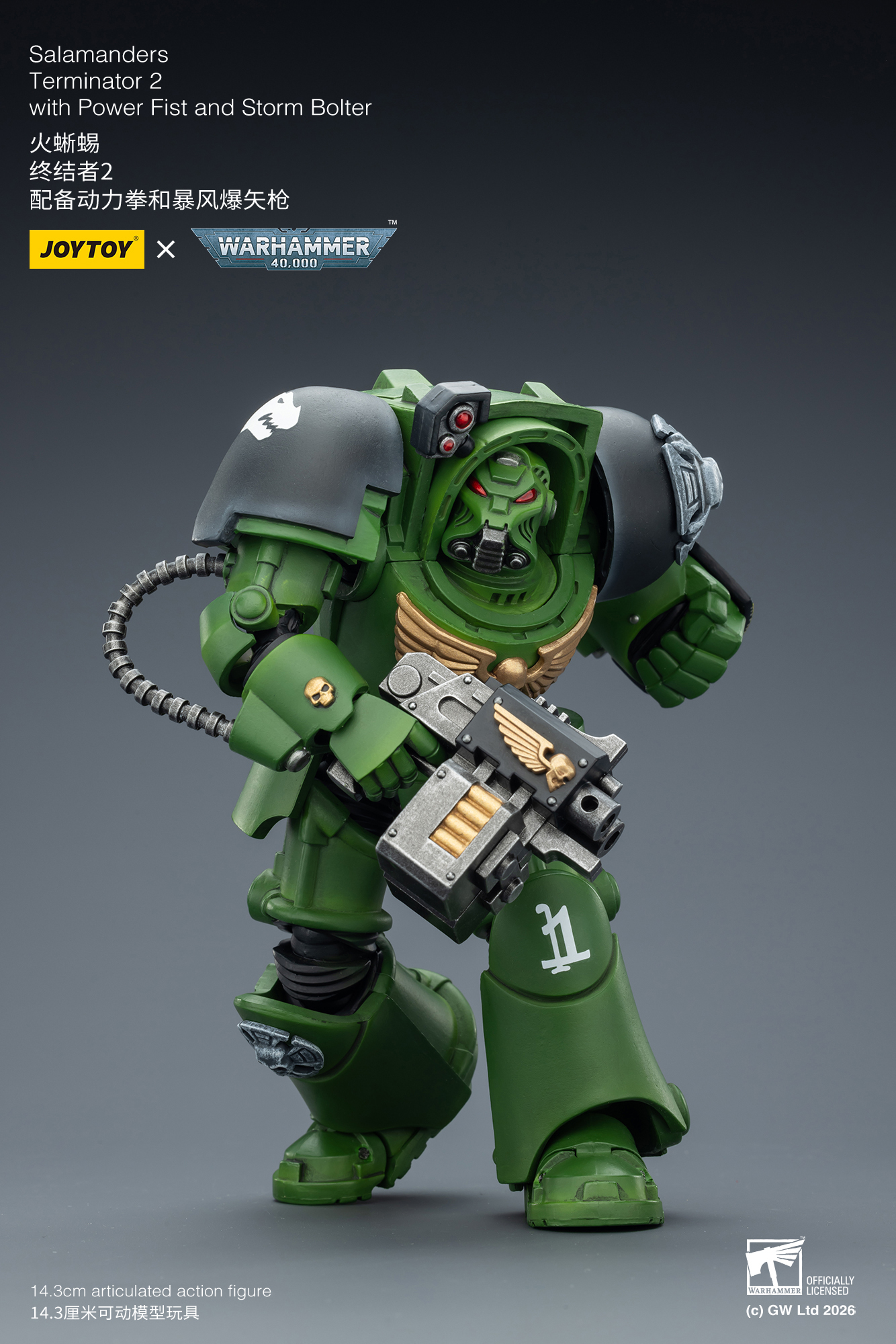 JoyToy WH40K Salamanders Terminator Squad