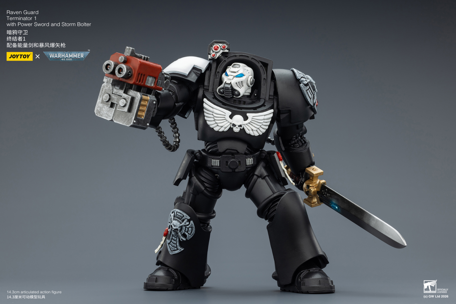 JoyToy WH40K Raven Guard Terminator Squad