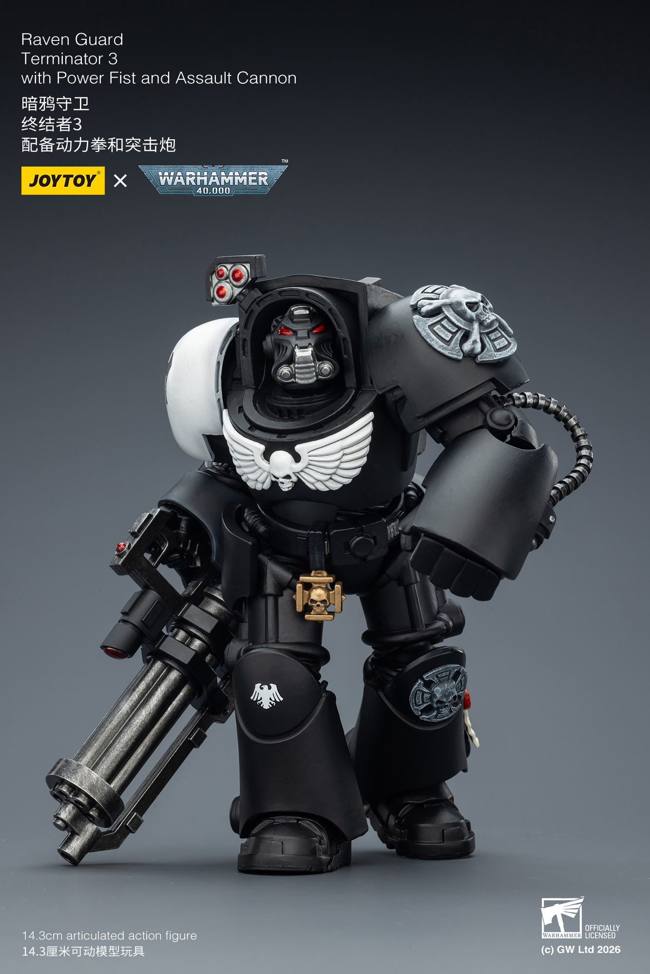 JoyToy WH40K Raven Guard Terminator Squad